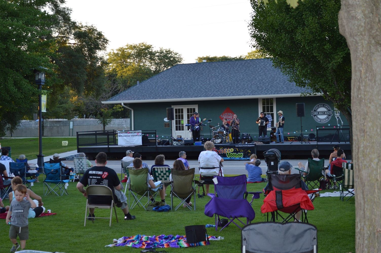 Community members packed Cortesi Veterans Memorial Park to enjoy Zydeco Voodoo Aug. 25, 2016.